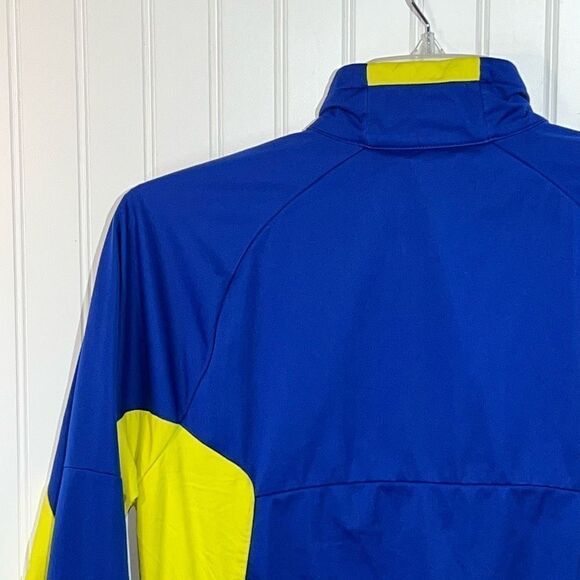 Ralph Lauren RLX Performance Jacket Men Small Blue Yellow Long Slv Full Zip Golf - Picture 8 of 12